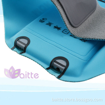 Lycra hot stampe arm band sporty case for 5 '' screen